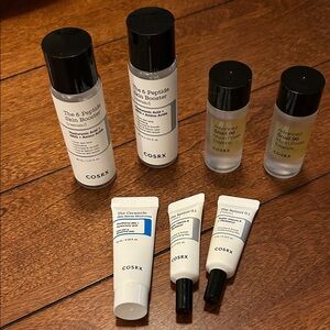 COSRX Skincare Set of 7 new travel sized items